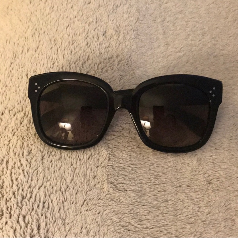Celine Big Black Discontinued Sunglasses